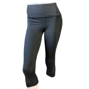 Adidas by Stella McCartney Leggings Womens XS Black Miracle Sculpt 3/4 Tights